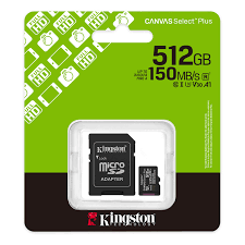 SCHEDA DI MEMORIA MICRO SDXC KINGSTON 512GB